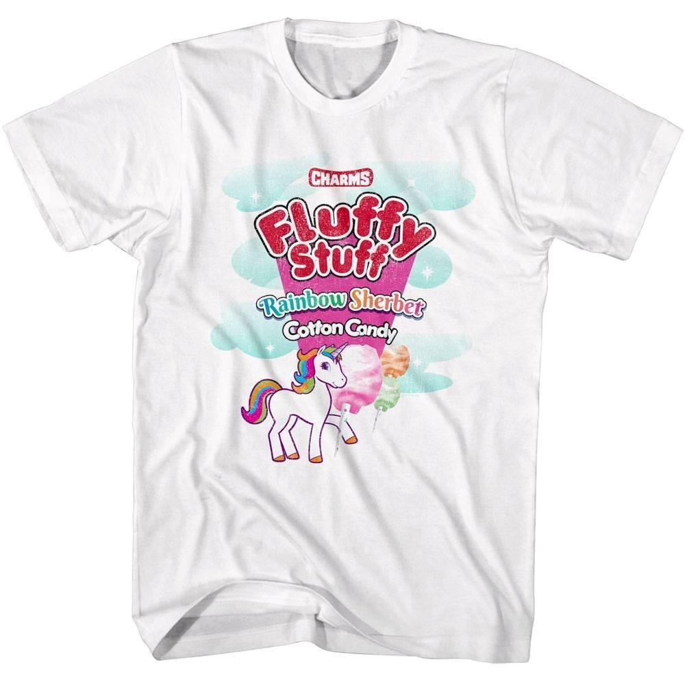 Charms Fluffy Stuff Rainbow Sherbert Men T Shirt XXXL