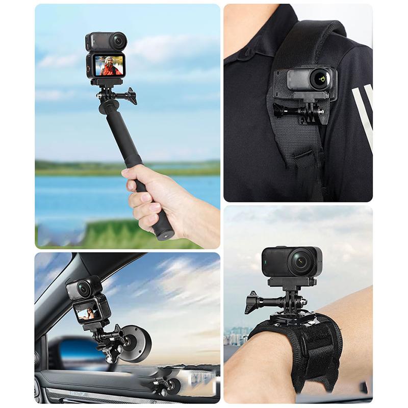 Suitable For Dji Osmo Nano Magnetic Installation Adapter Camera Stand Base Foldable Installation Fixed Stand Quick Release