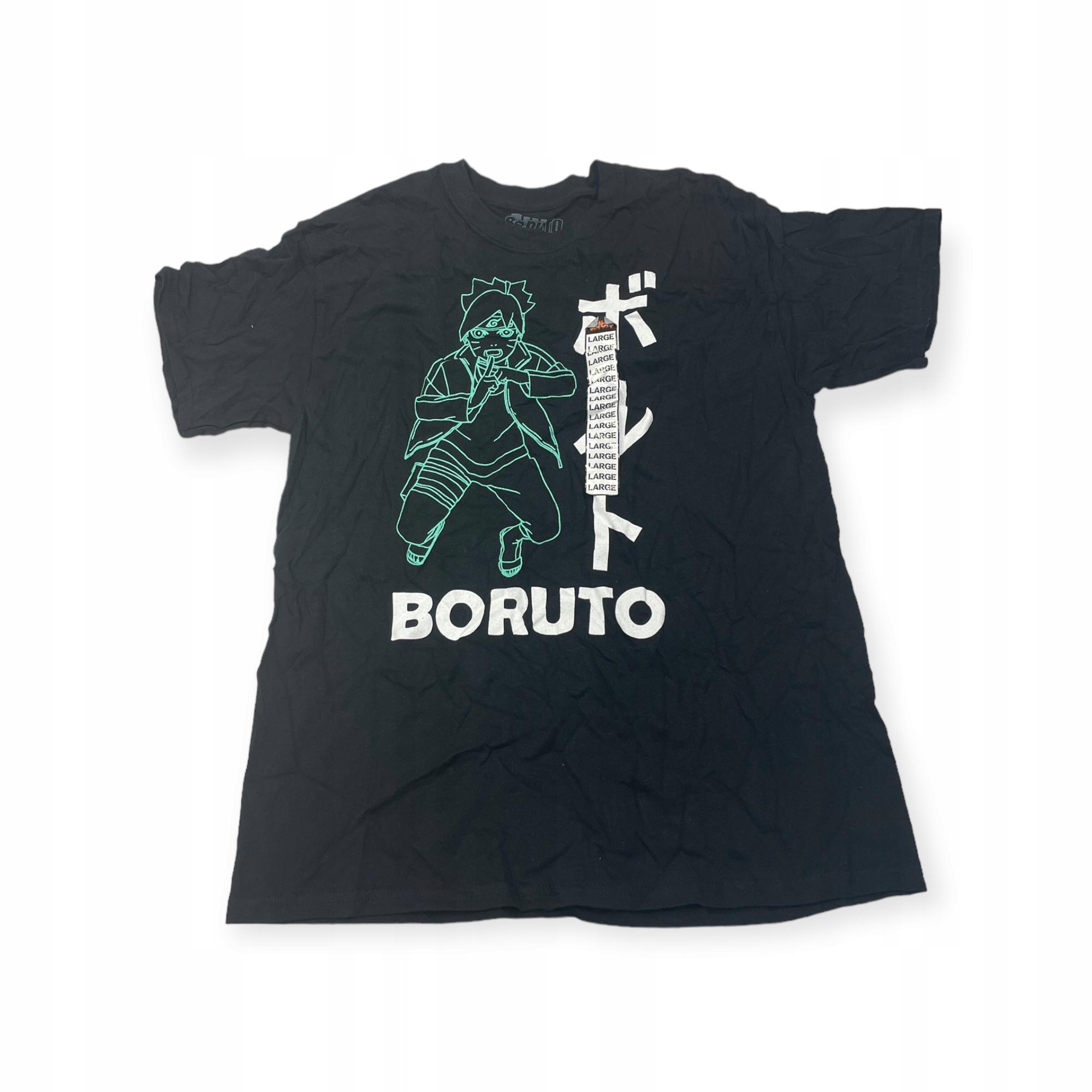 

Koszulka T-shirt męski okrągły dekolt SPENCER S BORUTO L