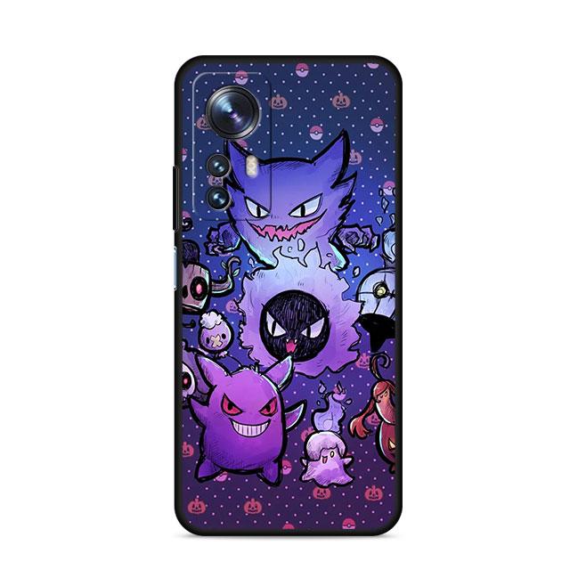 Case For Xiaomi Mi 11 Lite 5G NE 11T Pro 10T 9T 12 12T 12S 12X 11X 11i Note 10 9 Silicone TPU Phone Cover Pokemon Gengar Cool