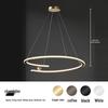 Italian Minimalist Light Luxury LED Chandelier