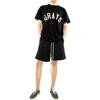 Fear of God Logo Low-Crotch Loose Straight-Leg Sports Casual Shorts Men Shorts Black FG40-010CTW-001