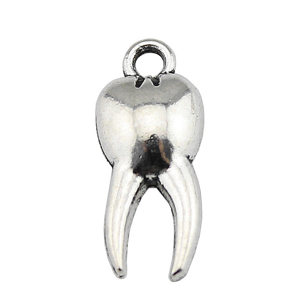 Halloween Day Charms Antique Alloy Magic Pendants For Dentist Themed Jewelry Making