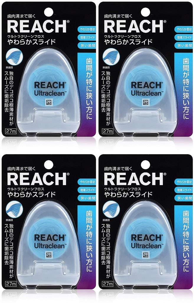 

Reach Ultra Clean Floss Soft Slide 27M x 4 pieces [Bulk purchase]
