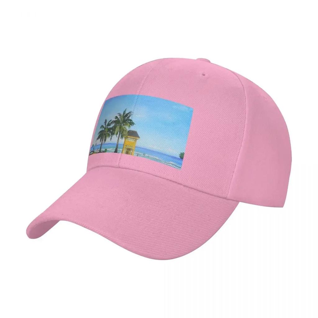 Maracas Beach Guard Hut Baseball Cap Hip Hop Hiking Hat Cute Girl Unisexs