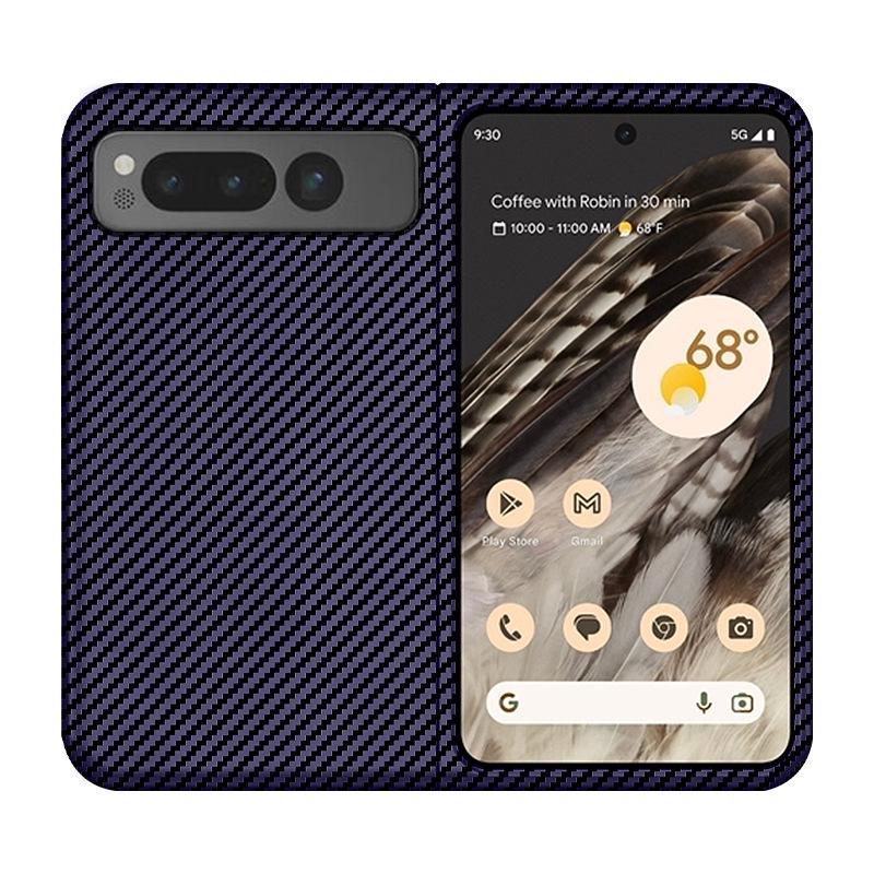 Google Pixel Fold Carbon Fiber Pattern Wireless Charging Case