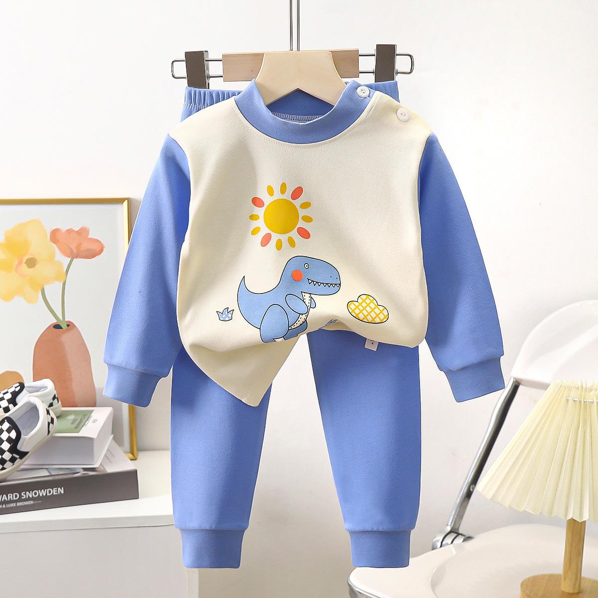 

Children s Cotton Homewear Sets - Boys Nightwear Set, Girls Nightwear Set (2-piece Set) 100cm