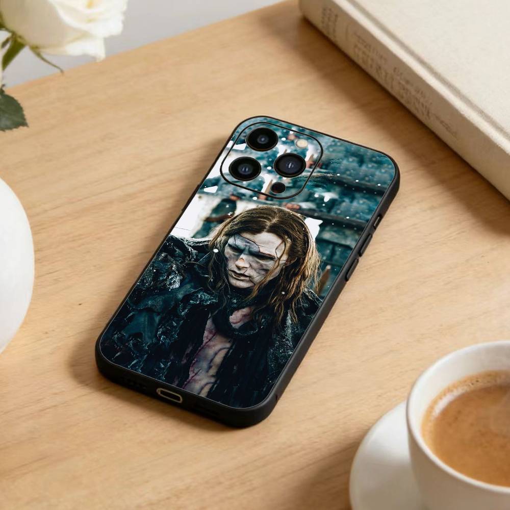 Frankenstein-The Creature guillermo del toro  Phone Case For iPhone 16,15,14,13,12,17,Pro Max,Plus Silicone Black Case