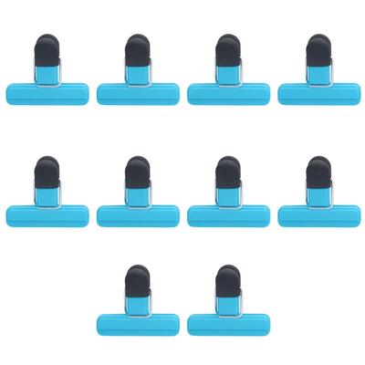 10Pcs Food Clip ABS Chip Bag Clip Good Sealing and Multifunction Non Slip Clip for Kitchen