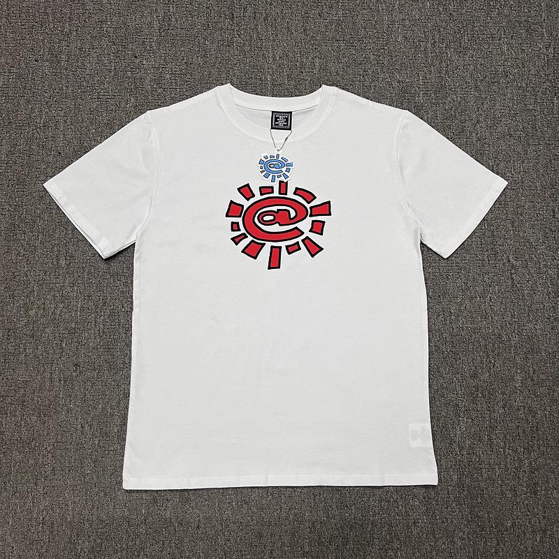 ADWYSD T-shirt Casual Hip Hop con Stampa Sun Roll - Manica Corta Design Trendy.