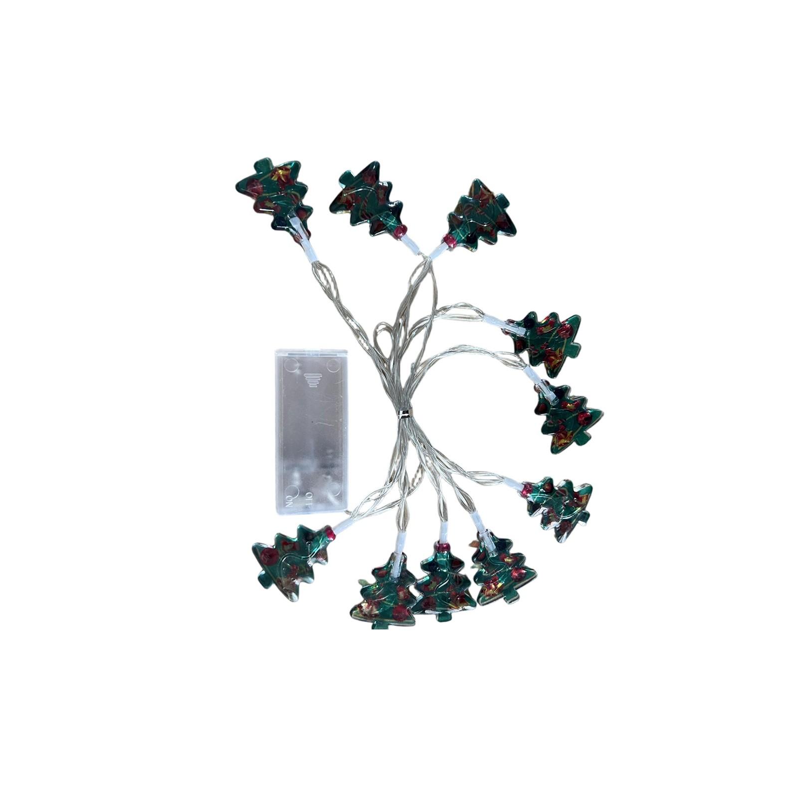 

Рождественская гирлянда, украшение рождественской елки, атмосферные огни, декоративные огни, разноцветные огни One Size