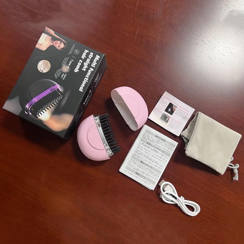 LISM Portable Mini Wireless Hair Straightening Comb