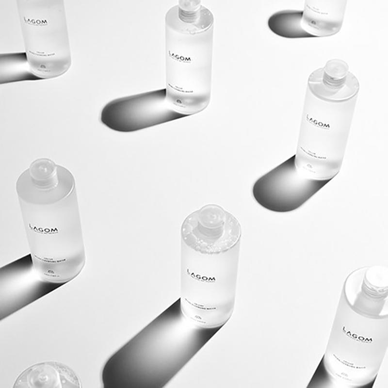 LAGOM Cellup Micro Cleansing Water – Micellar Deep Moisture Cleanser, Korean