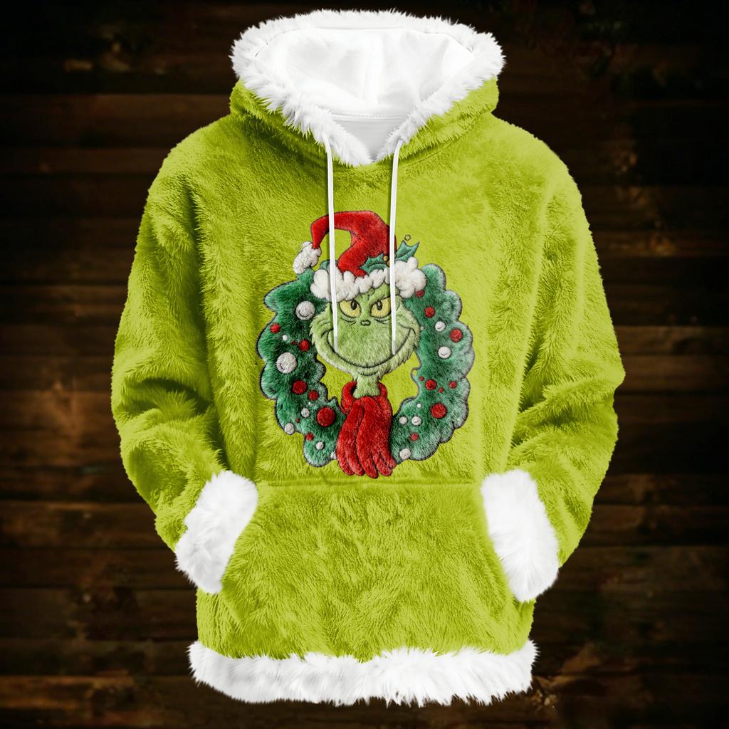 Φούτερ με Κουκούλα Για Γυναίκες Oversized Χειμερινά Βελούδινα Χαριτωμένα Φούτερ Πουλόβερ Μοντέρνα Φθινοπωρινά Χειμερινά Ρούχα