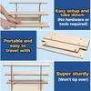 Portable Wooden Vertical Display Stands for Craft Farmers Market Cupcakes Cakes Candy Retail Counter Stands