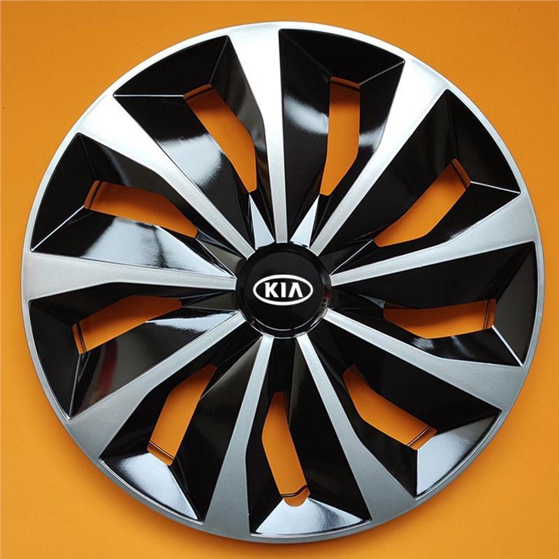 Kia K2 14" Wheel Hubcap Cover - Plastic Decorative Cap for Steel Wheels