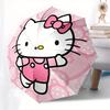 1pc Hello Kitty Pink Background Umbrella with Plastic Handle,Suitable for All Seasons Home Travel Outdoor UmbrellaSanlio459