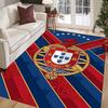 Royal Emblem Fabric carpet Living room and bedroom mats Doormat Art Christmas gifts Doormat