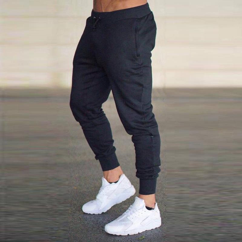 Herren Europäische & Amerikanische Slim Fit Sporthose - Laufen, Fitness & Fußball Enge Trainings-Legwear
