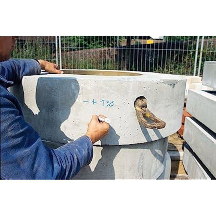 Marqueur spécial industrie - EDDING - 950 - Pointe ronde 10 mm - Noir - Lot de 10 stylos