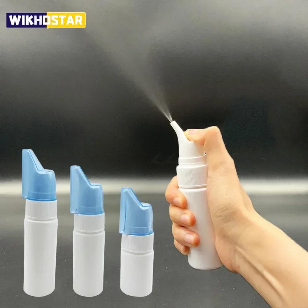 Nasal Irrigator Nose Wash Cleaner Bottle Spray Water Bottle Fine Mist Atomizer Portable Liquid Empty Container for Traveling