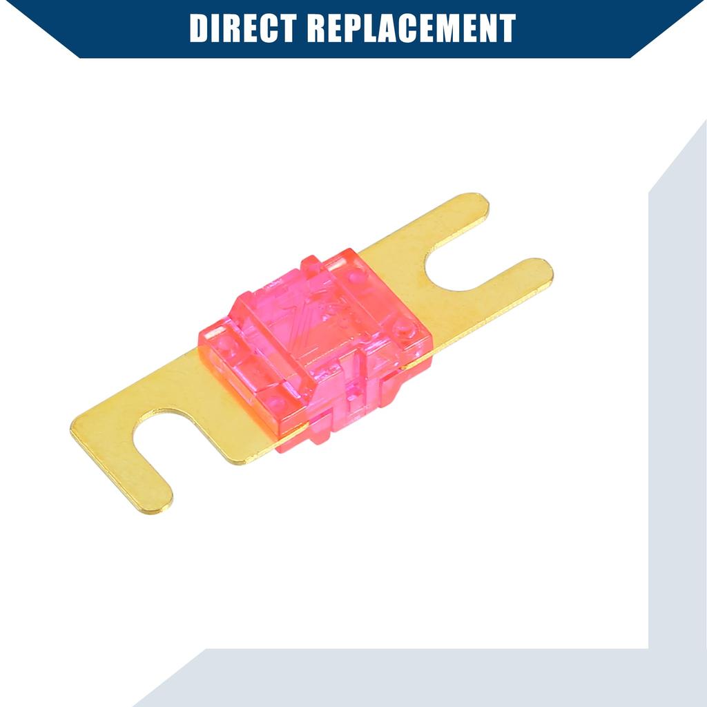 Hihaha Mini ANL Fuse 125A / Car Audio CD Fuse / Durable / Set of 5 Golden Cherry