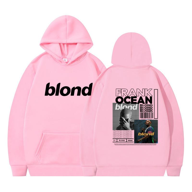 2024 Außenhandel Neu Blond Grenzüberschreitend Herbst/Winter Neu Fleece Lässig Kapuzenkragen Unisex Kapuzenpullover