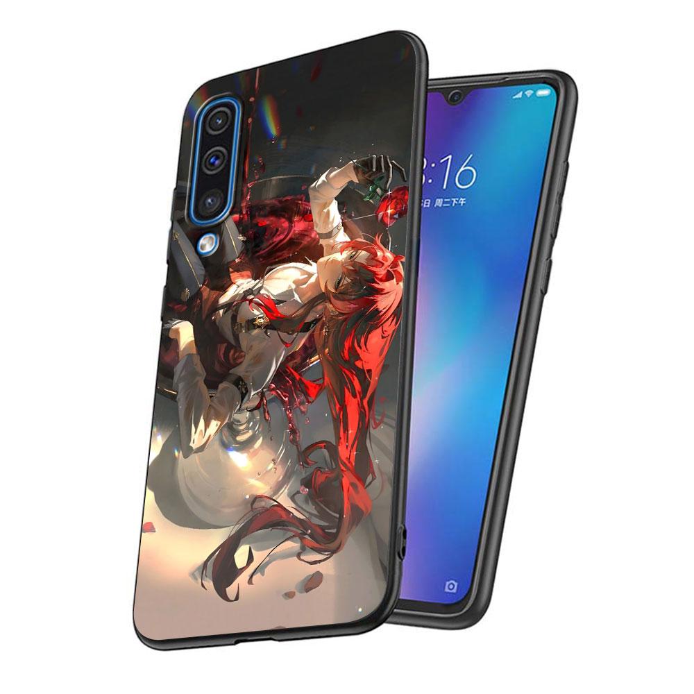 Honkai Star Rail Argenti Case do Samsung Galaxy A70 A70s A20e A02s A30s A50s A10 A20s A20 A30 A50 A03s TPU Czarny pokrowiec na telefon