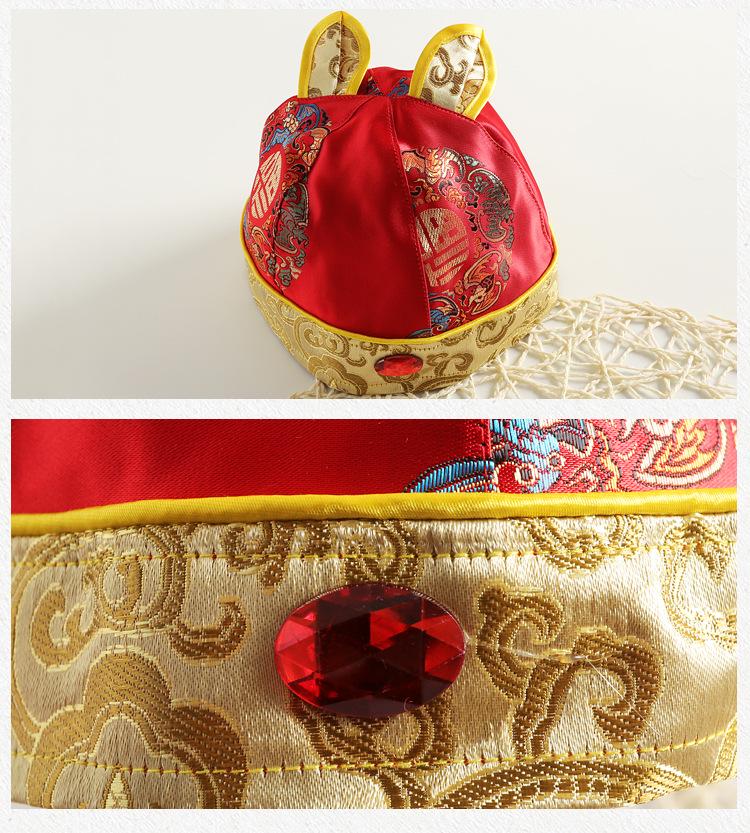Infant/Toddler Tang Suit: Chinese-Style First Birthday Outfit for Spring/Autumn