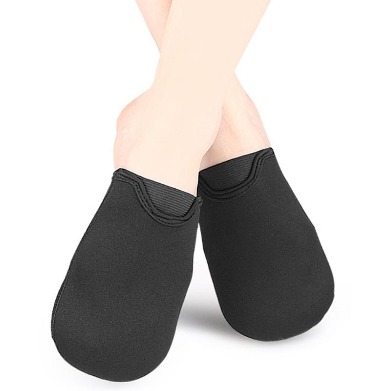Anti Chafing Half Foot Cover For Sports Ice Bath Cycling Toe Warmer Sleeve Neoprene & Silicone Design Toe Caps Socks