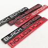 3D Aluminium Car Motorcycle Trunck Logo Black Edition Emblem Badge Decal Car Sticker Universal Accessories