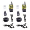 Talkie-walkie - MIDLAND - C1180.01 - Noir Et Jaune - Rechargeable - 69 Canaux LPD
