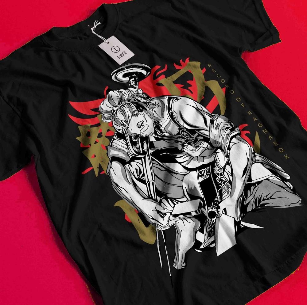 

Record Of Ragnarok Shirt Buddha Tshirt Zerofuku Adam T-Shirt Jack The Ripper Tee AA223 XL