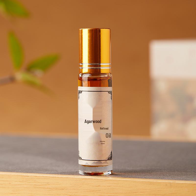 Qinan Agarwood & Sandalwood Aromatherapy Oil - Long-lasting Huanghuali Fragrance