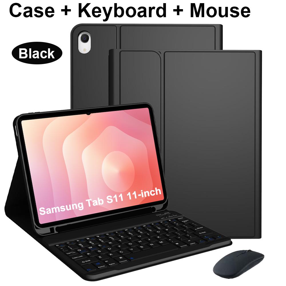 Case for Samsung Galaxy Tab S11 11-inch,Bluetooth Keyboard Cover for Galaxy S11 SM-X730/X736B,for Samsung Smart Stand Cover