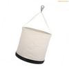 K1AE 12Inch Hard Bottom Tool Bag Canvas Utility Bucket Multiple Pockets Adjustable Shoulder Strap For Organized Storage