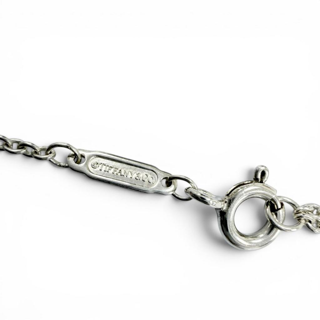 Great TIFFANY&Co. Necklace Ball Necklace Silver AG925 Used