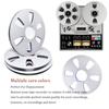 Professional Aluminum Reel 6 Hole Design For 1/4Inch 10.5 Open Tape Recording Disk Accessory