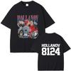 Heated Rivalry Shane Hollander Ilya Rozanov Hollanov 2481 Graphic Tshirt Men Women Fashion Casual T Shirts Male Vintage Tshirt
