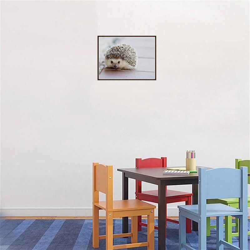 5D Diamond Painting Hedgehog Full Round Diamond Embroidery Cross Stitch