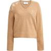 Vintage Long Sleeve V-Neck Sweater Women Sweater CDI62-TN2