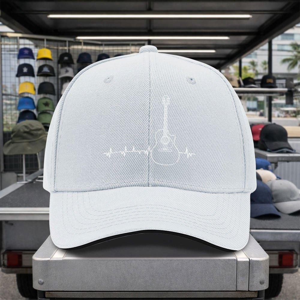 Mens Funky Duckbill Baseball Cap With Guitar Wave Pattern Lightweight Suitable For Backto Graduation Fathers Day Gifts H