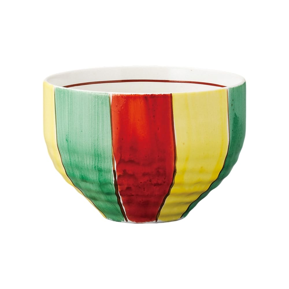 Ippuku 10 x Balloon Ippuku Matcha Cafe Mino Made in Japan Ale-net Bowl, Teacup, 6.8cm, 320cc, Hand-painted Bowl, Bowl, Bowl, Ware,