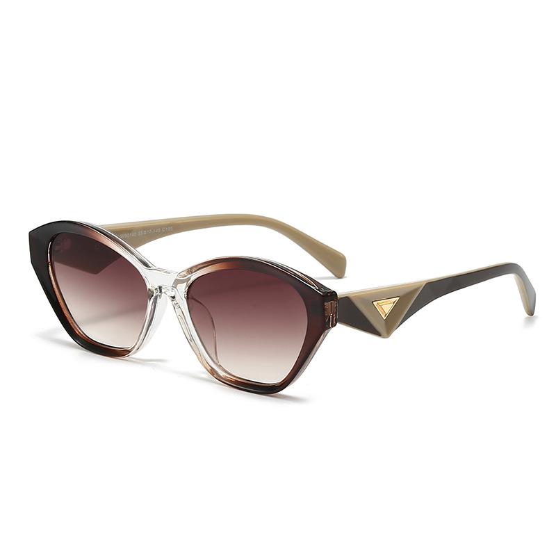 Vintage Designer Sunglasses For Women And Men Luxury Brand Glasses Oval Stylish Female Eyewear Uv400