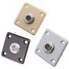 Electric Guitar Output Socket Plate With Mounting Screws Square Guitar Output Socket Seat for Electric Guitar Part