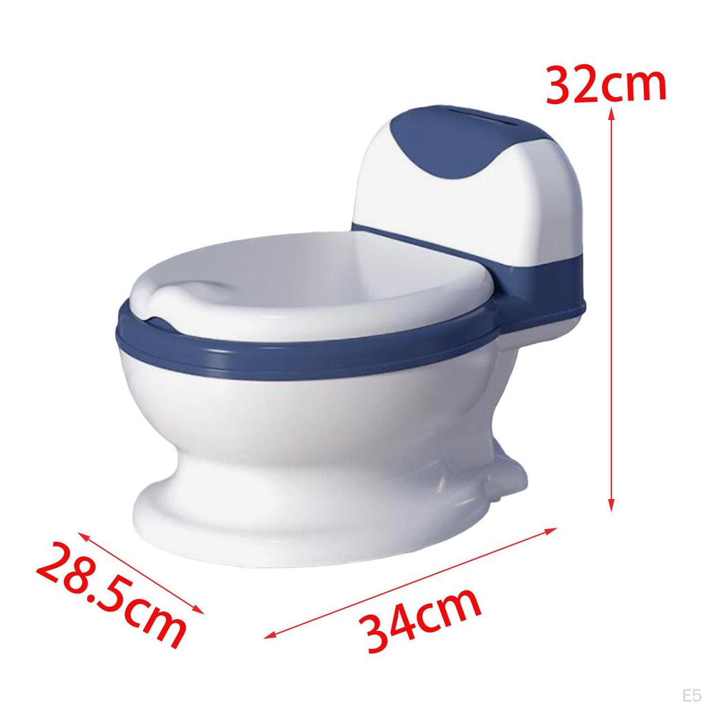 Toilet Transition Seat with Storage And Brush, for Indoor Outdoor Use, Compact Size