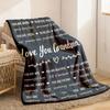 Grandma Blanket Mother'S Day Granddaughter Grandson Grandma Gift - Flannel Small Cover Blanket Comfortable Soft Flannel Small Cove
