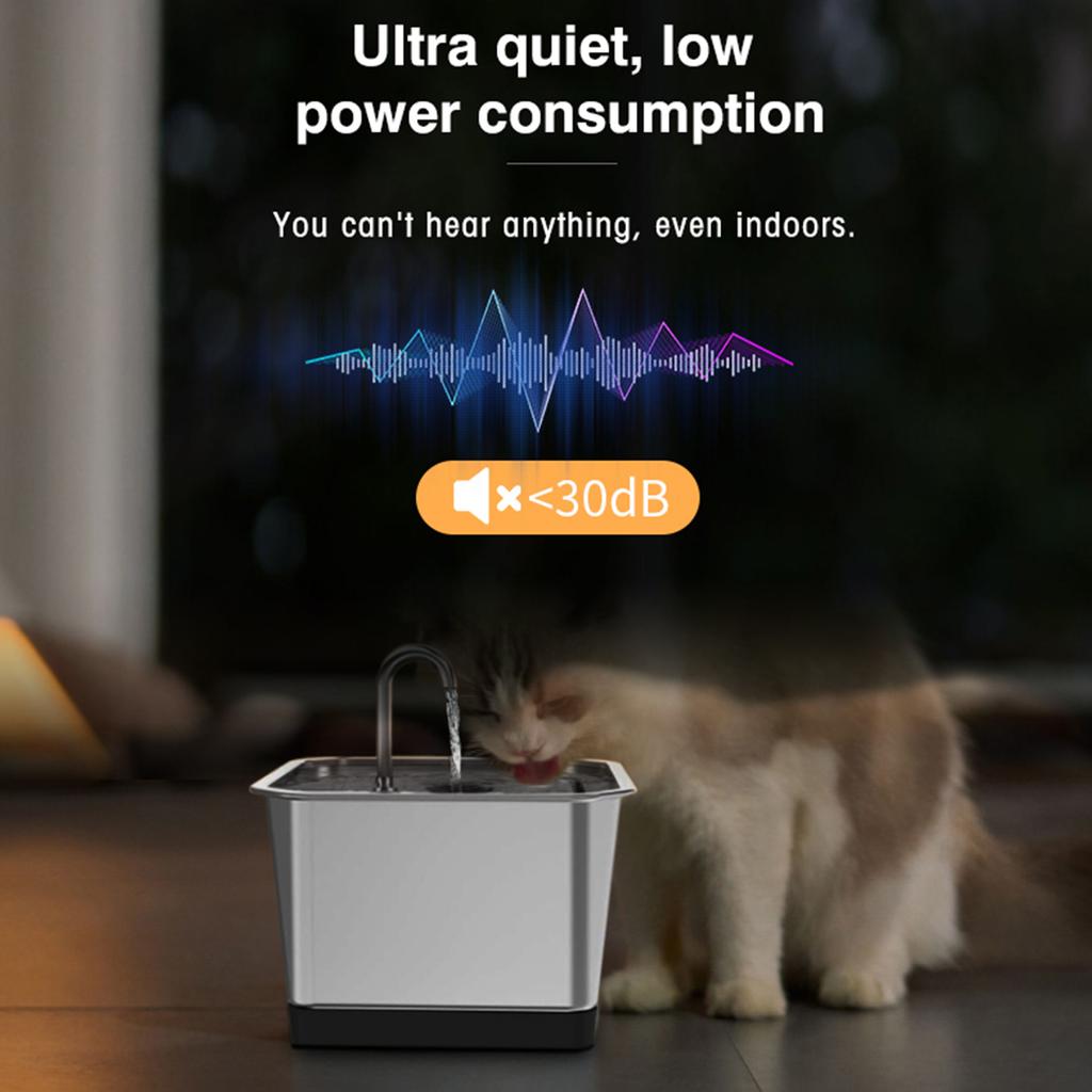 3.5L Cat Water Fountain APP Control Pet Water Fountain for Drinking Automatic Cat Water Dispenser