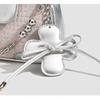 JIAERDI Sweet Cute Silver Underarm Bag For Women Summer Leather Chic Chain Shoulder Crossbody Bags Ladies Fairycore Y2k Handbag