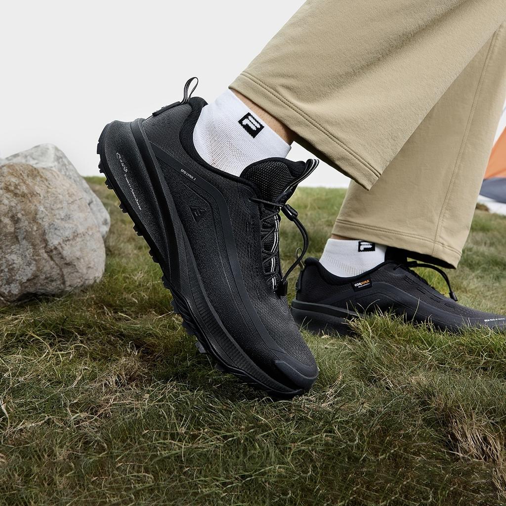 New FILA SPD LYNX 3 Cushioning, Wear Resistant Low Top Running Shoes Men's Black A12M511201FBA